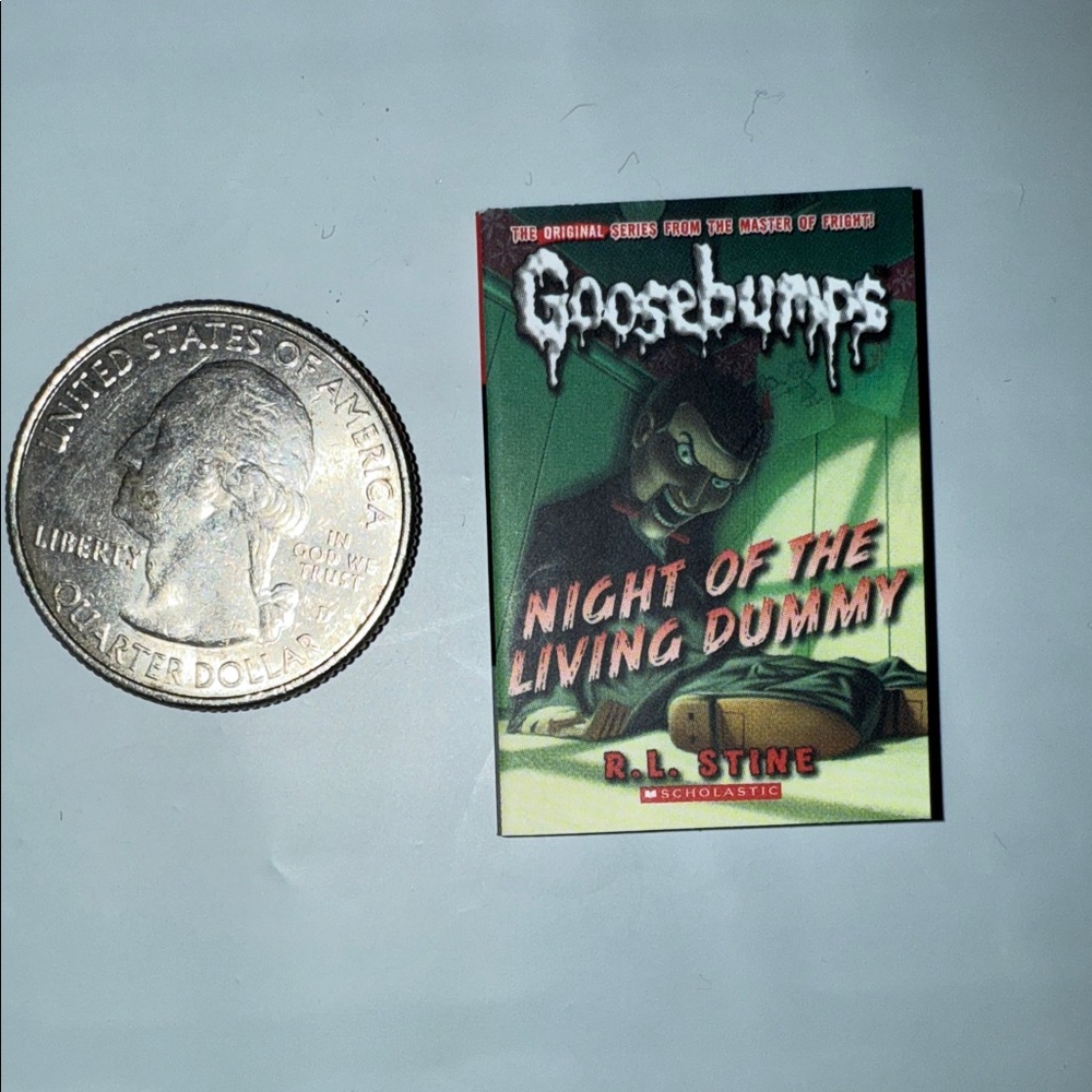 Mini Brands book: ‘Goosebumps: Night of the Living Dummy’